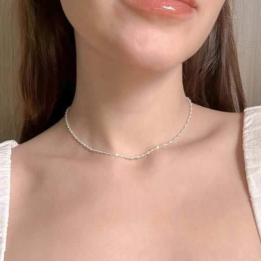 Choker Aven Prata