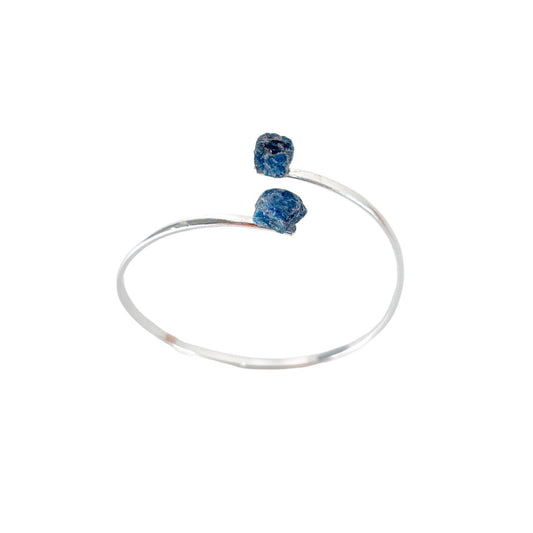 Bracelete Duo Apatita Azul