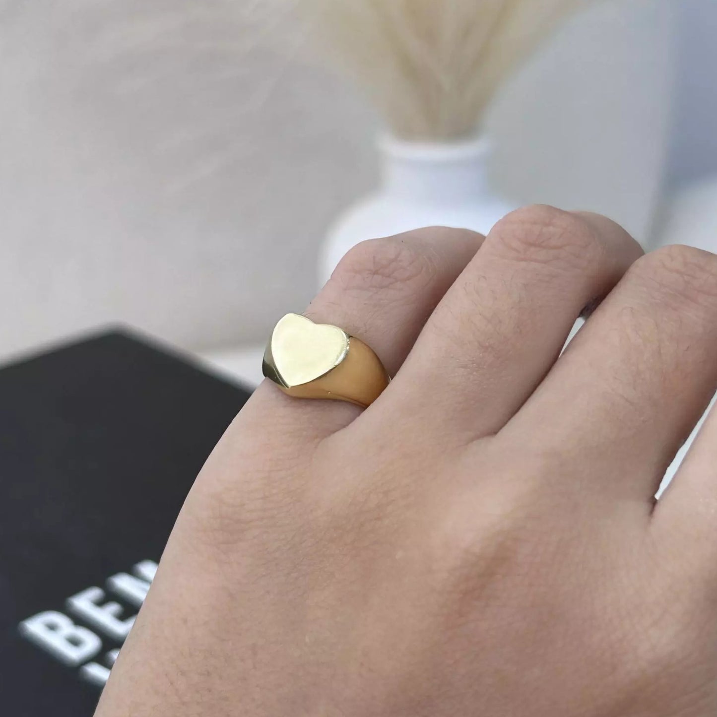 Anel Coração Dedinho