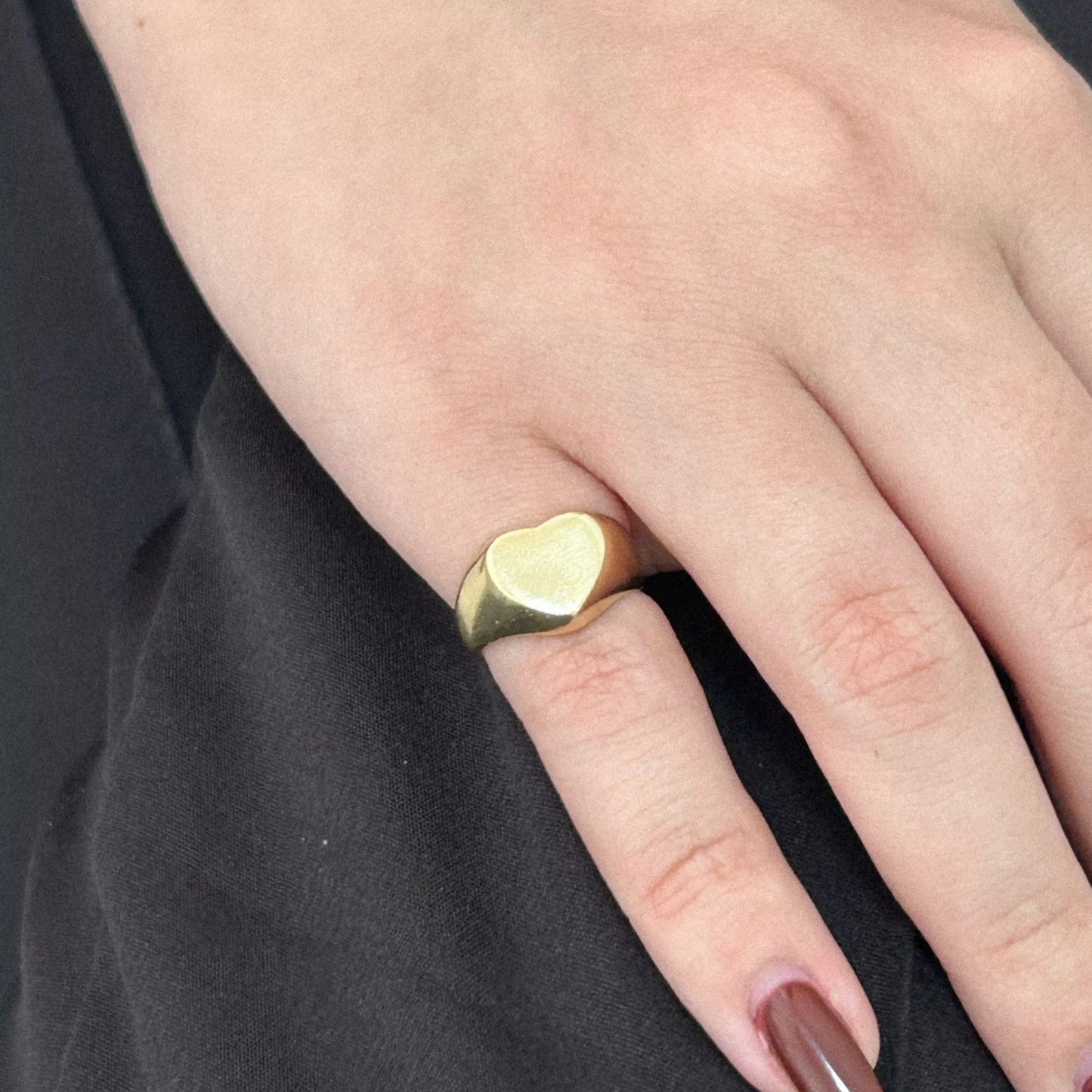 Anel Coração Dedinho